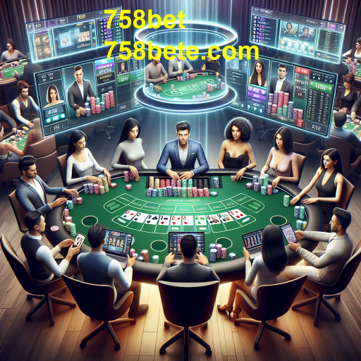 Descubra o Mundo do Poker no 758bet